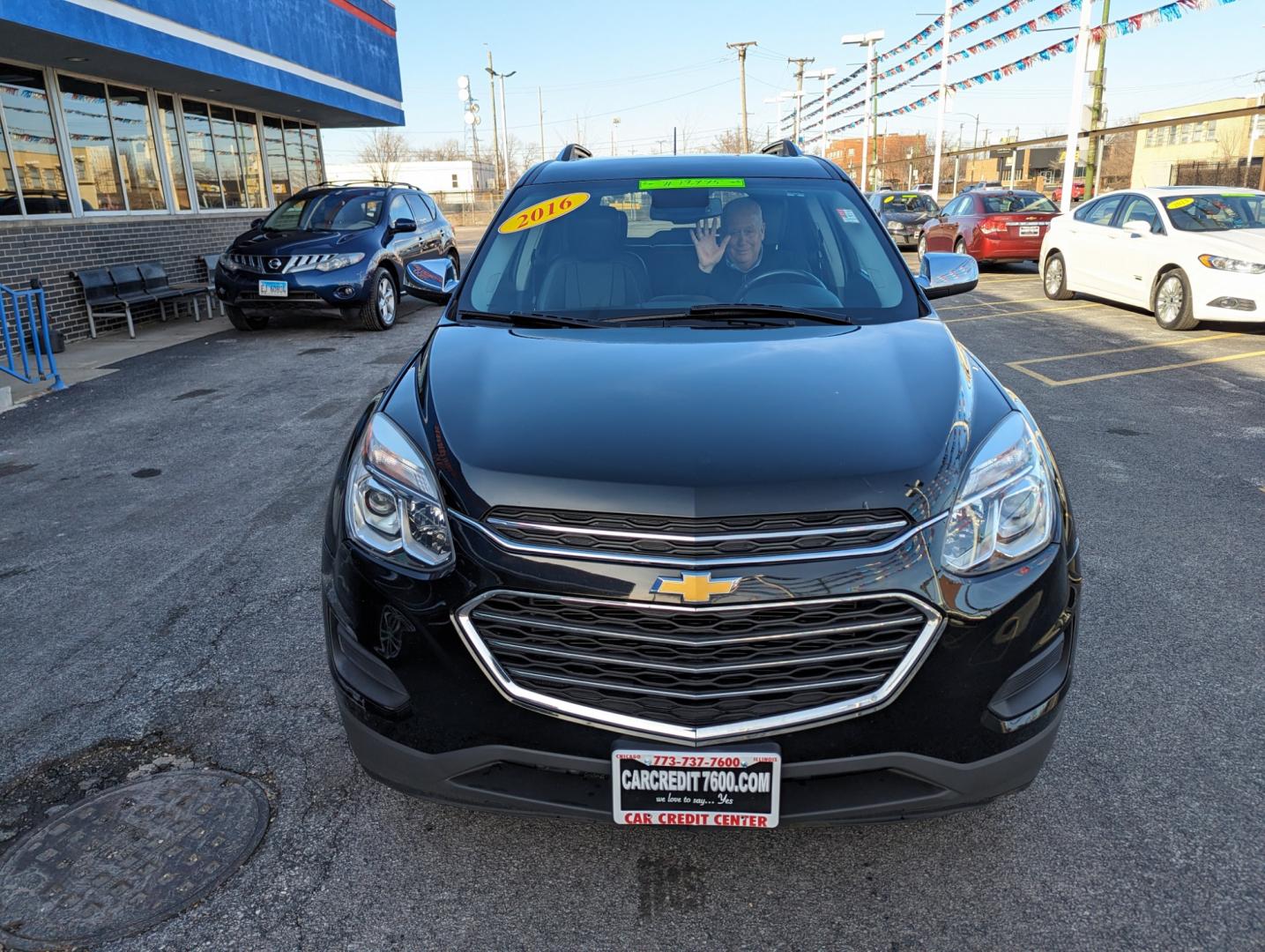 2016 BLACK Chevrolet Equinox LTZ 2WD (2GNALDEKXG6) with an 2.4L L4 DOHC 16V FFV engine, 6A transmission, located at 7600 S Western Ave., Chicago, IL, 60620, (773) 918-3980, 0.000000, 0.000000 - Photo#2